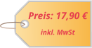 Preis: 17,90 € inkl. MwSt